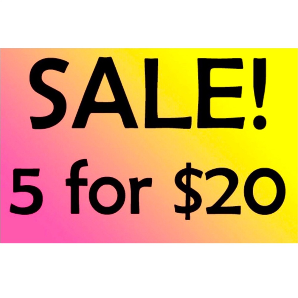 ❤️ 5 for $20 SALE! ❤️